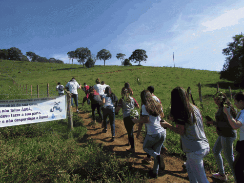 Educação Ambiental ministrada pela ONG Grupo Dispersores 